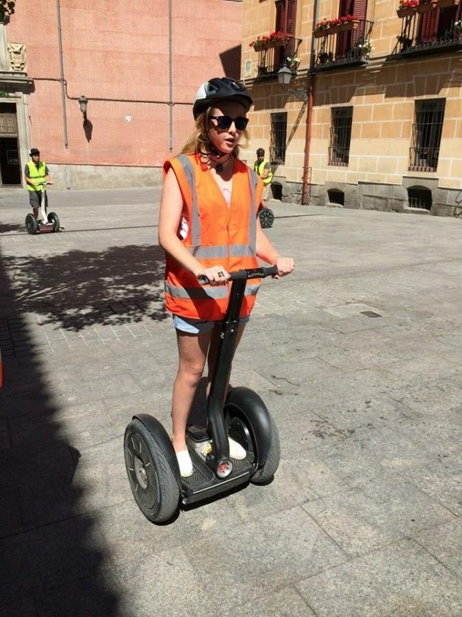 Getting a new perspective on Madrid - from a Segway.