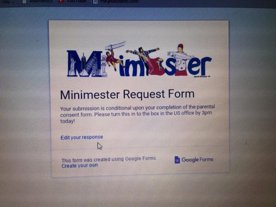 Minimester Sign Ups Skyrocket