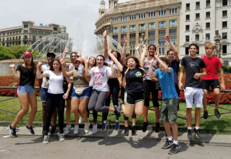 Students in Madrid.