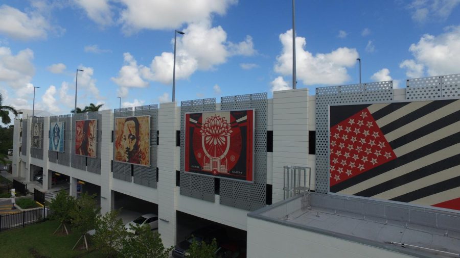 Shepard Fairey Adorns Garage