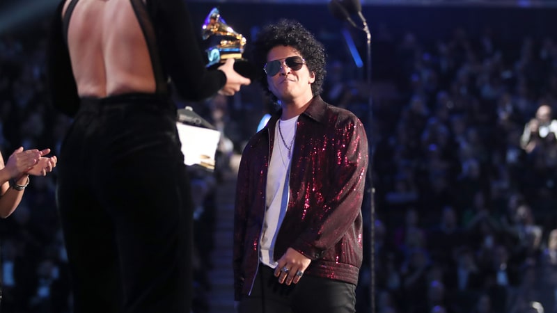 Bruno Mars takes the Grammy for best album