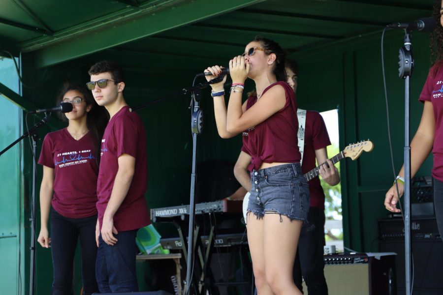 Performing at Haulover