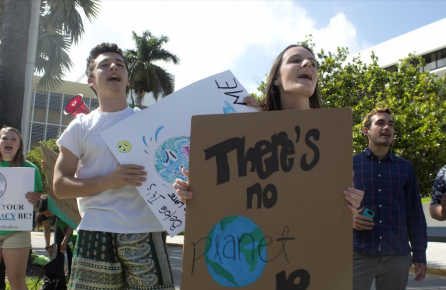 Students+from+MCDS+took+to+the+streets+to+protest+in+March+of+this+year.