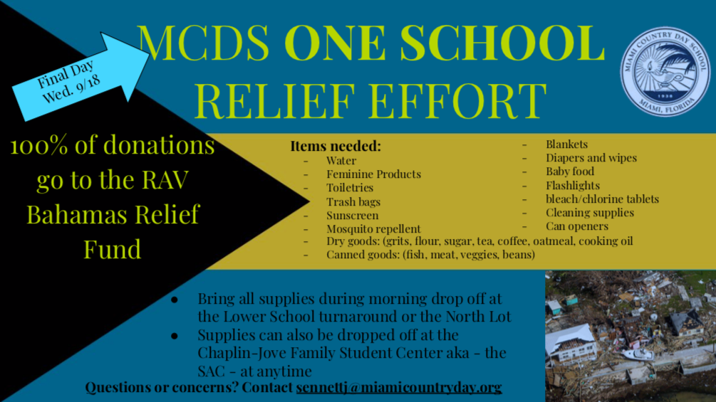 ONE SCHOOL EFFORT
