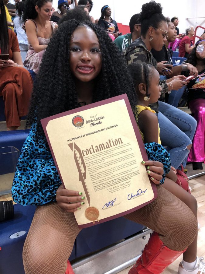 October 19 will forever be proclaimed Zoe Terry Day in Opa-Locka