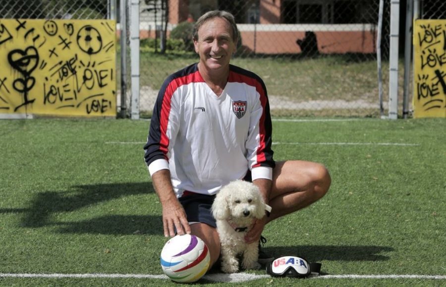 Blind coach and founder of Blind Warriors Soccer, Marcelo Landau, hopes to take a team to the Para-Olympics.