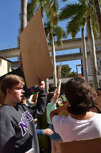 Climate protestors are also concerned about how clothing and fashion can contribute to our environment.