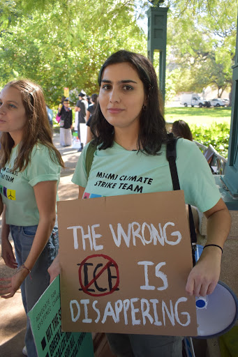 Co-State Leader of the Miami Climate Strike Gabi Marchesani 