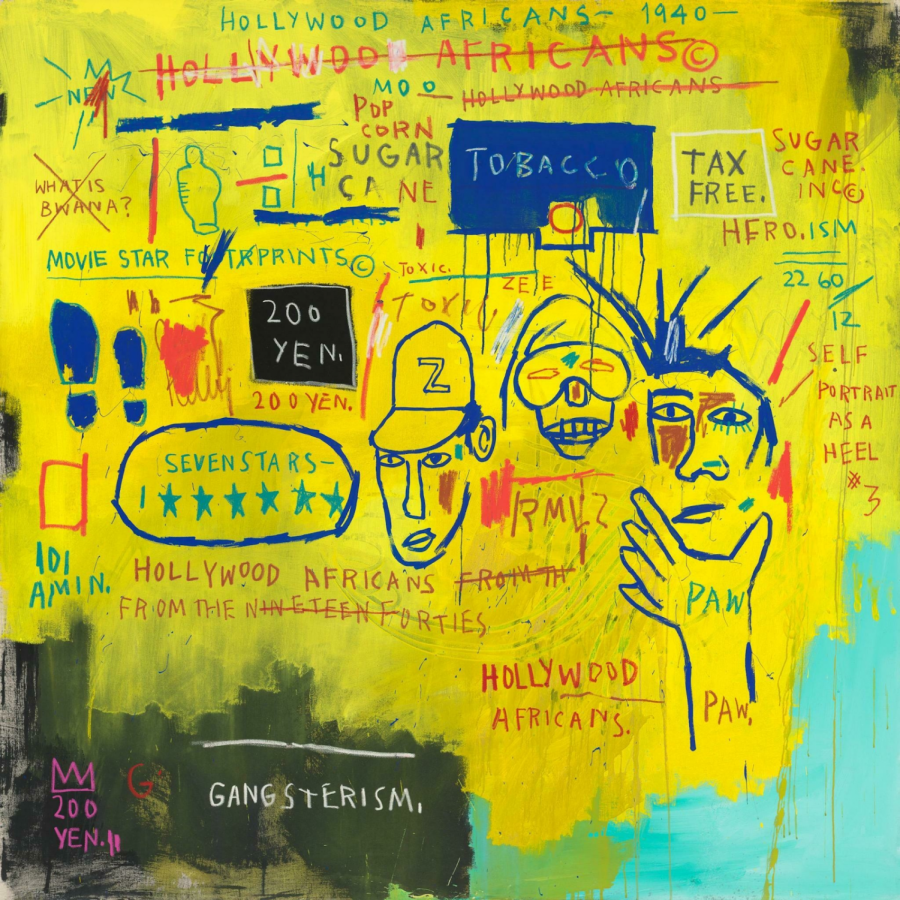 Hollywood Africans (1983) by Jean Michel Basquiat