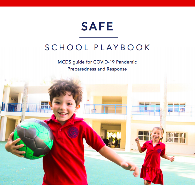 All the details for a safe return to school are in this playbook.