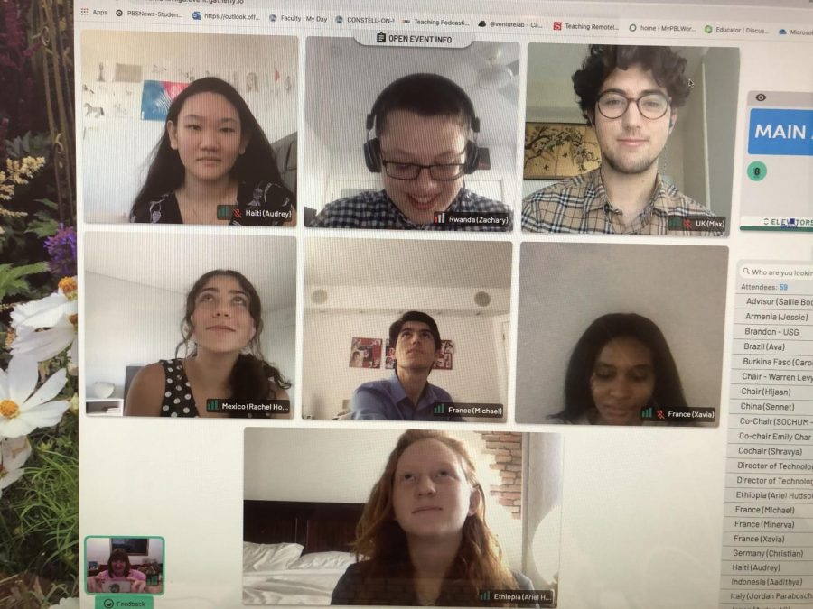 Spartans at VUMUN, Brady Bunch style