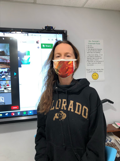 Upper School Math & Environmental Science Teacher Nicole Paciorek feels she is part of history.